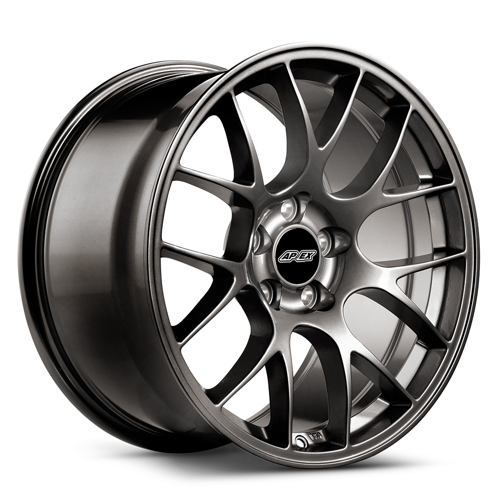 Apex Flow Formed EC-7 Anthracite Mustang Fitment