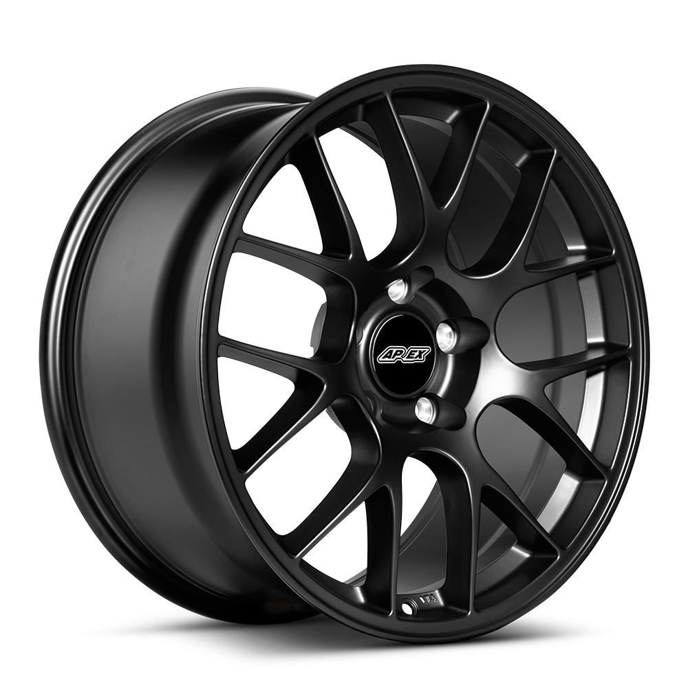 Apex Flow Formed EC-7 Satin Black Corvette Fitment