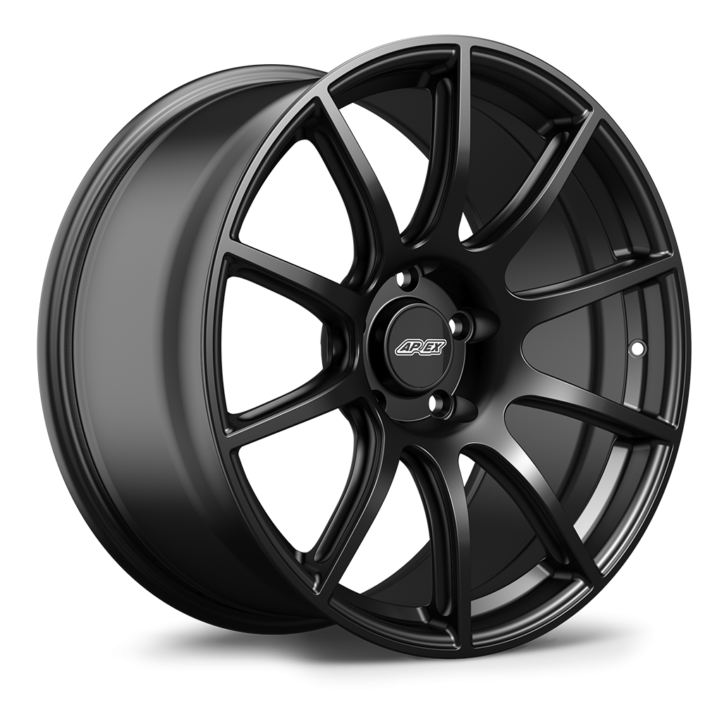 Apex Flow Formed SM-10 Satin Black Mustang Fitment