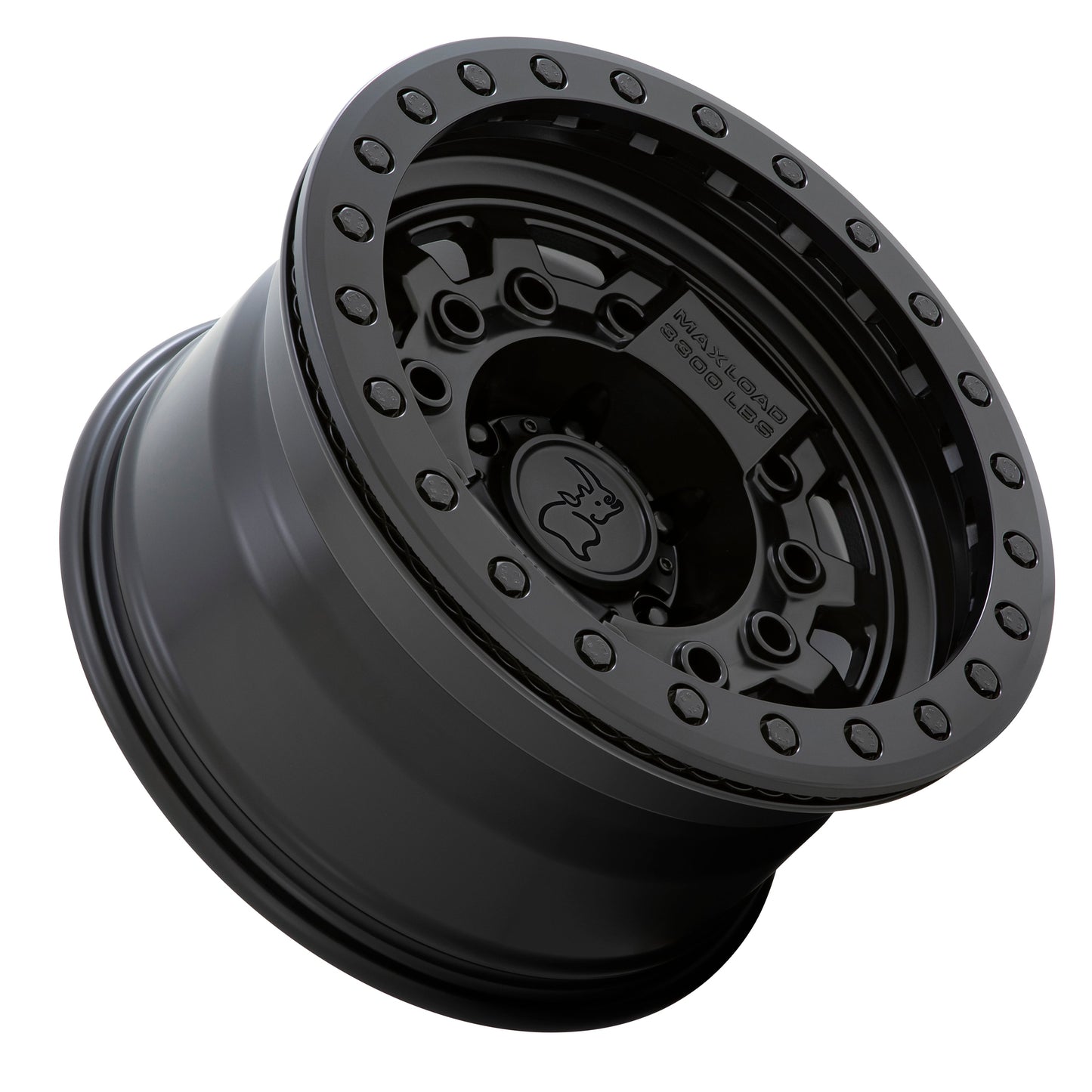 Black Rhino Avenger Beadlock Matte Black w/ Black Hardware