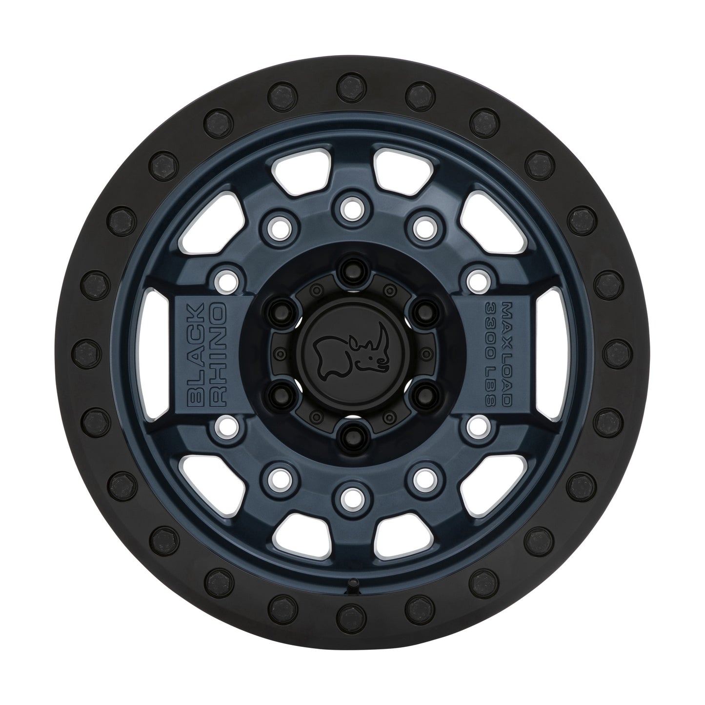 Black Rhino Avenger Beadlock Navy Blue w/ Black Hardware