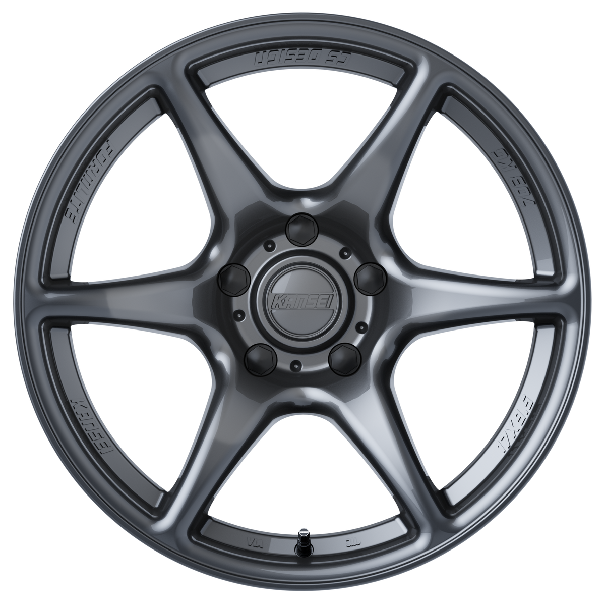 Kansei Wheels Tandem Gloss Gunmetal