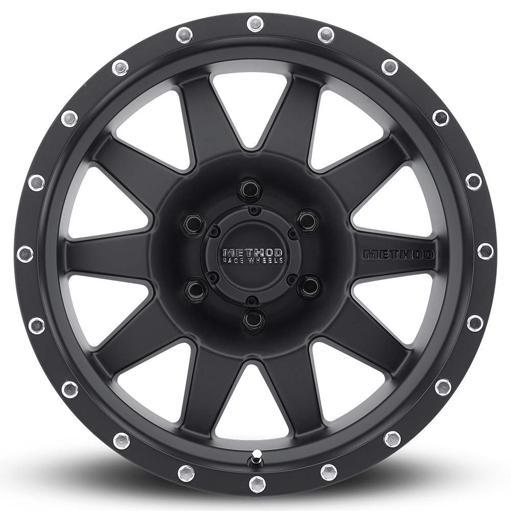 Method Race Wheels MR301 The Standard Matte Black