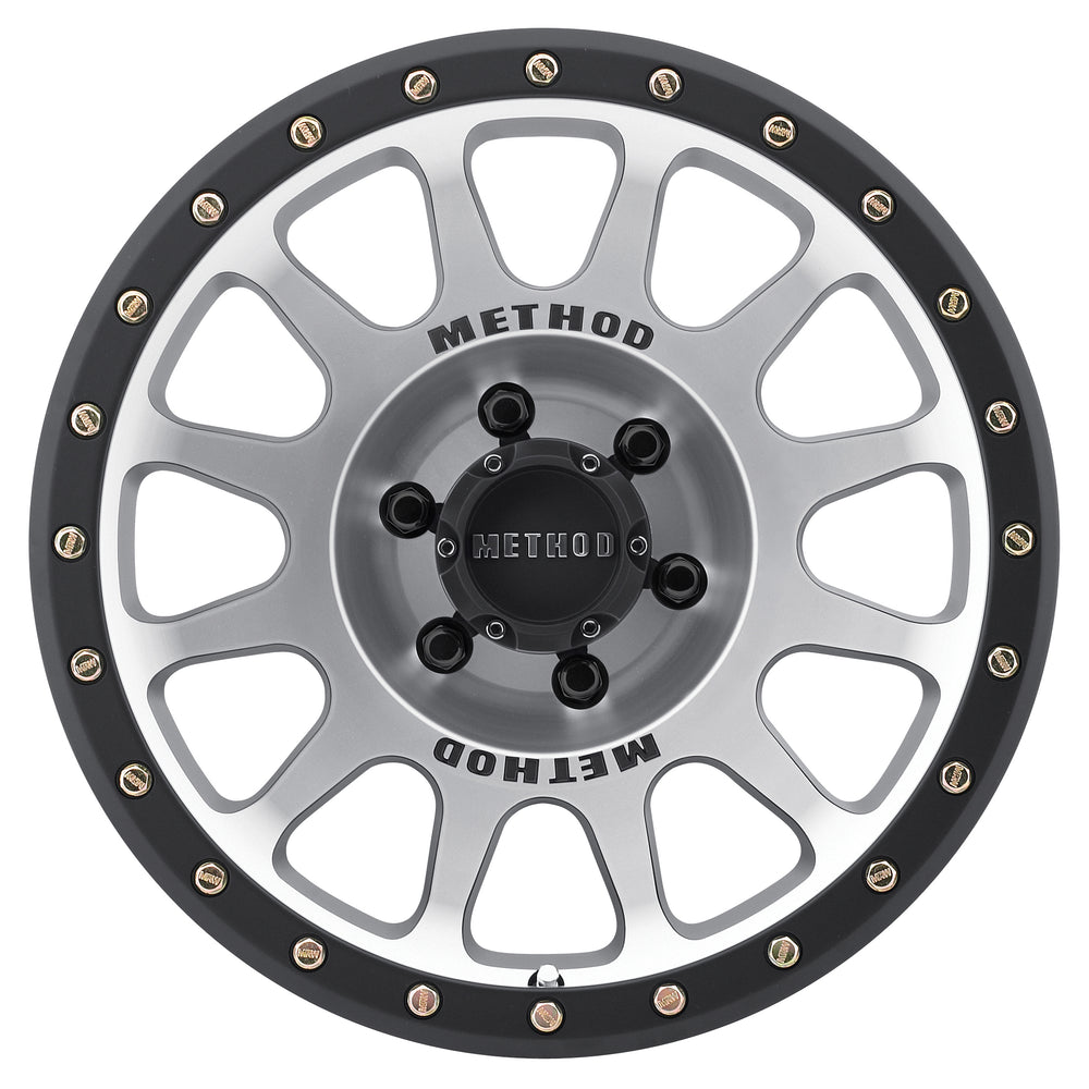 Method Race Wheels MR305 NV Machined Matte Black Lip