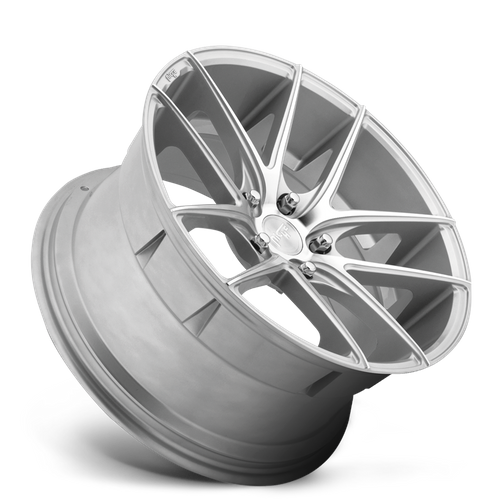 Niche M131 Targa Gloss Silver Machined