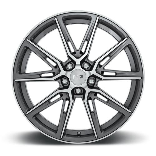 Niche M220 Gemello Gloss Anthracite Machined