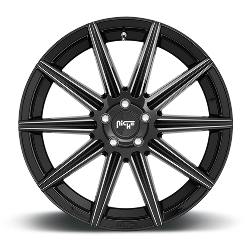 Niche M243 Tifosi Gloss Black Milled