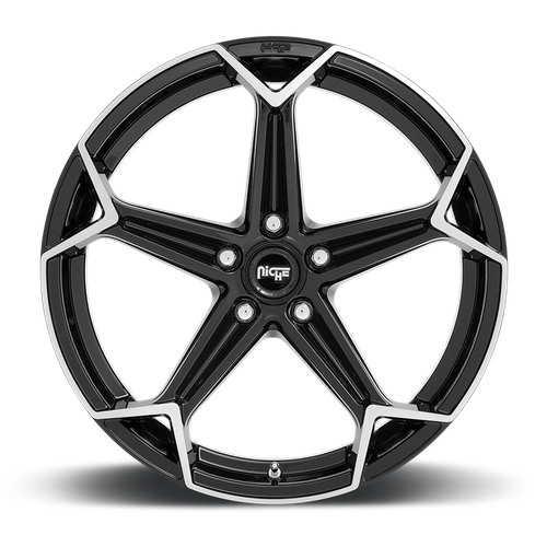 Niche N259 Arrow Gloss Black Brushed