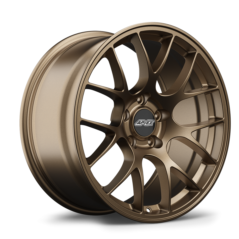 Apex Flow Formed EC-7 Satin Bronze Mustang Fitment