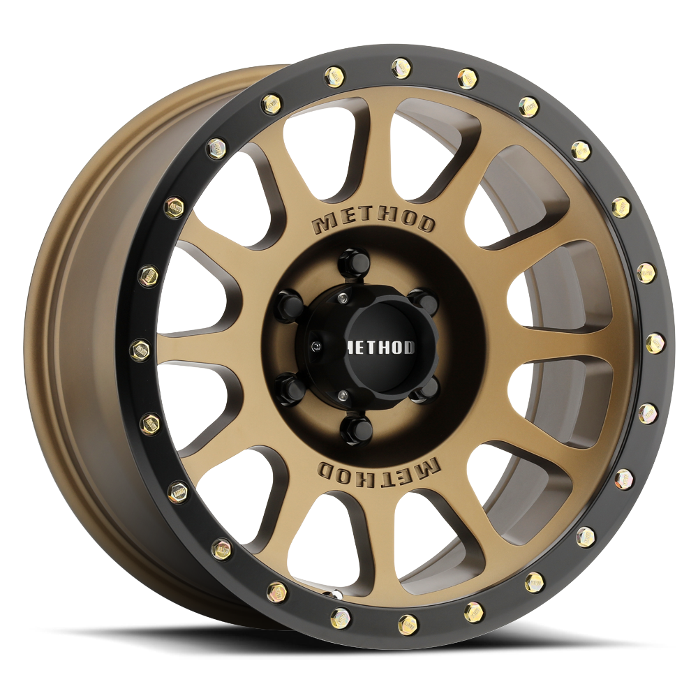 Method Race Wheels MR305 NV Method Bronze Matte Black Lip