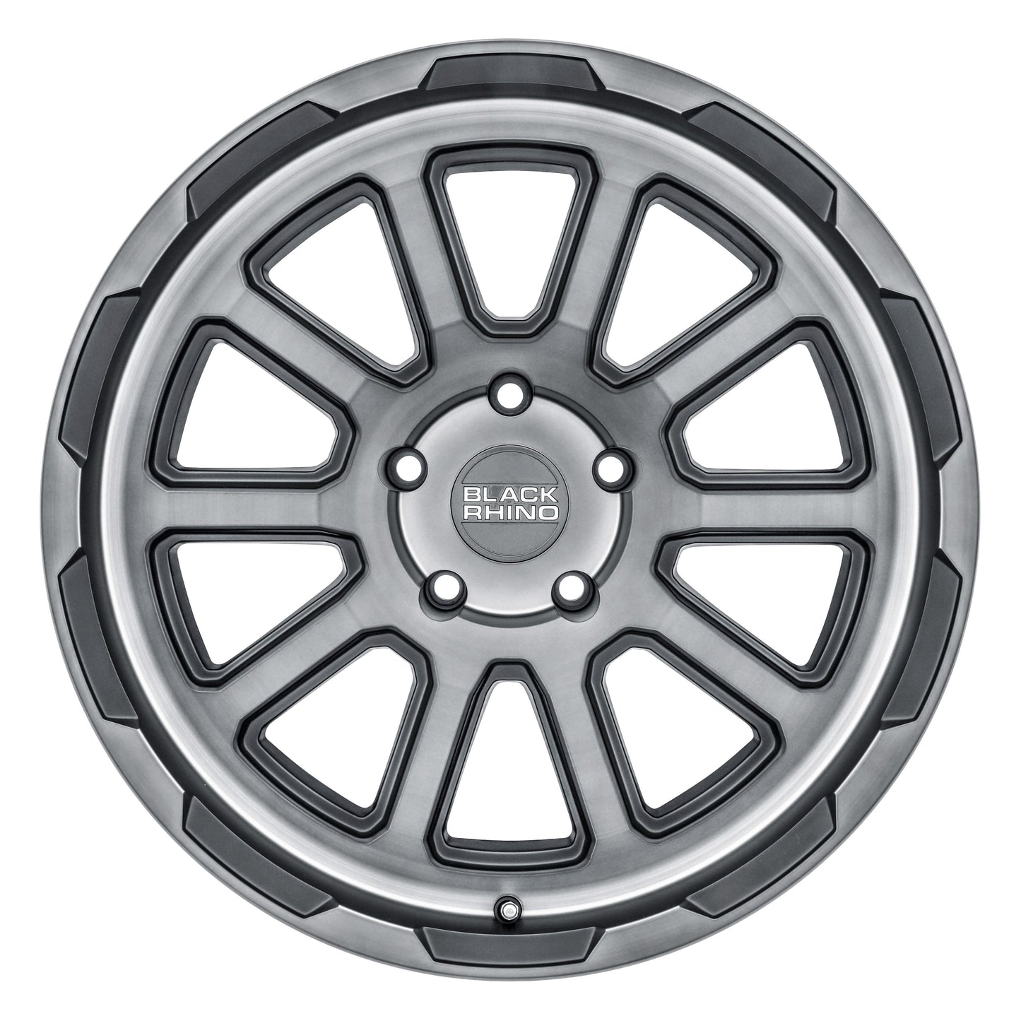 Black Rhino Flow Formed Chase Brushed Gunmetal