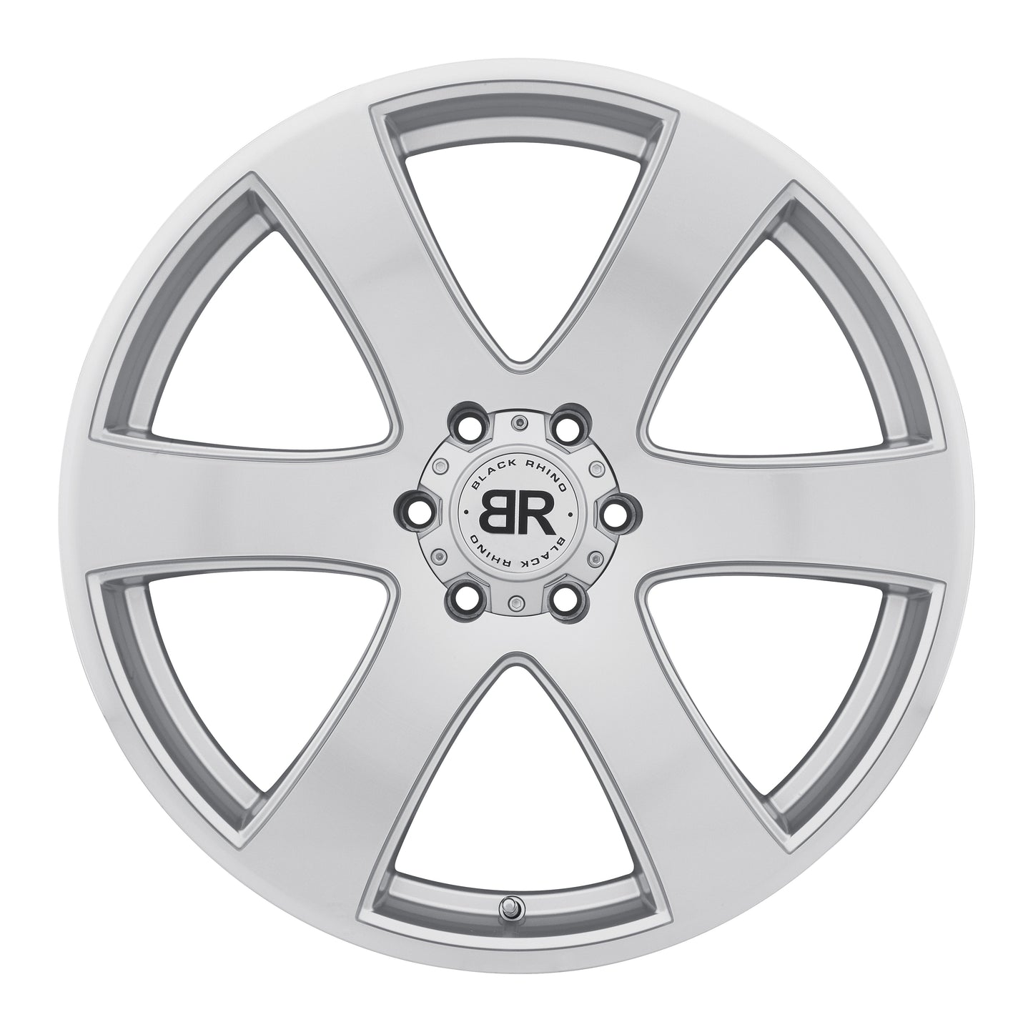 Black Rhino Haka Silver w/ Machine Face