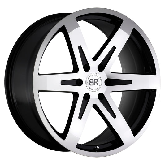 Black Rhino Peak Gloss Black w/ Mirror-Cut Face