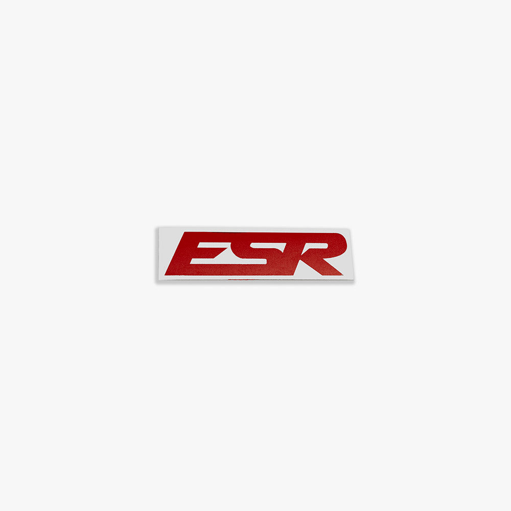 Small Esr Decals Black 1 Qty = 2 Pieces 5.25"X1.5"