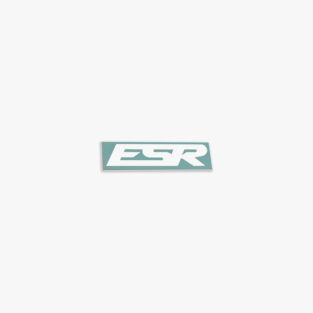 Small Esr Decals Black 1 Qty = 2 Pieces 5.25"X1.5"