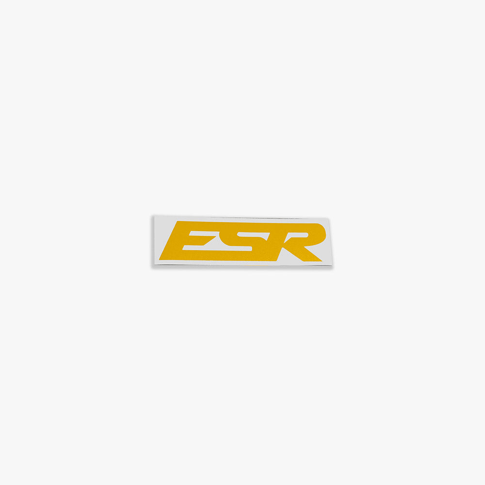 Small Esr Decals Black 1 Qty = 2 Pieces 5.25"X1.5"