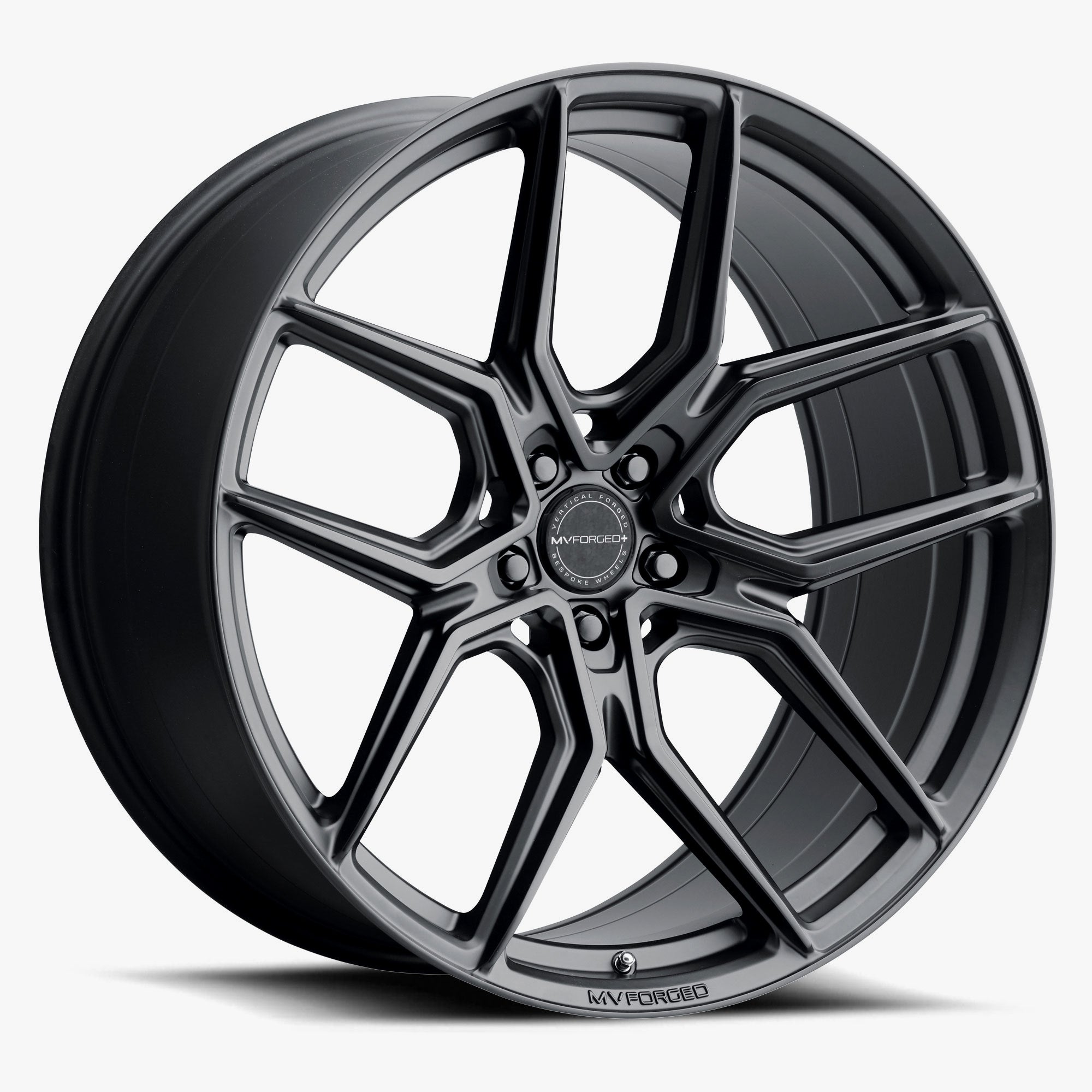 MV FORGED+ MVF5 SATIN BLACK – Rims Theory