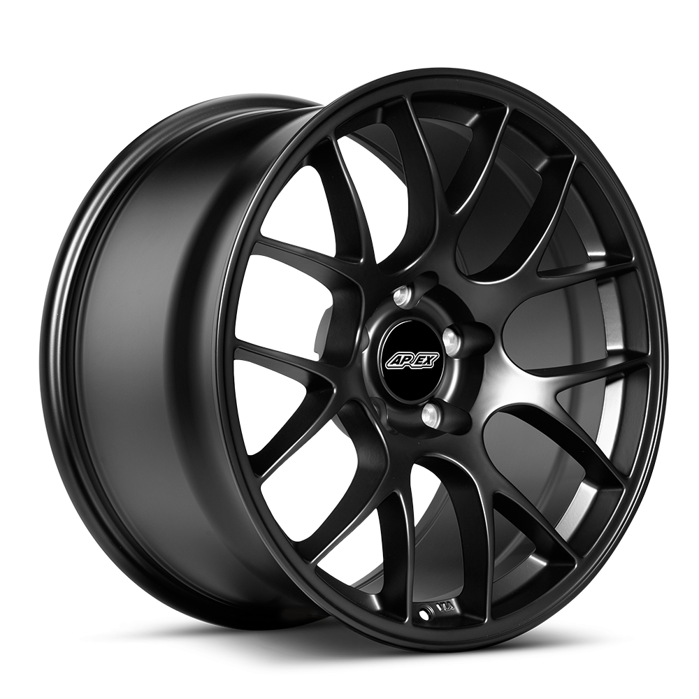 Apex Flow Formed EC-7 Satin Black Subaru WRX Fitment