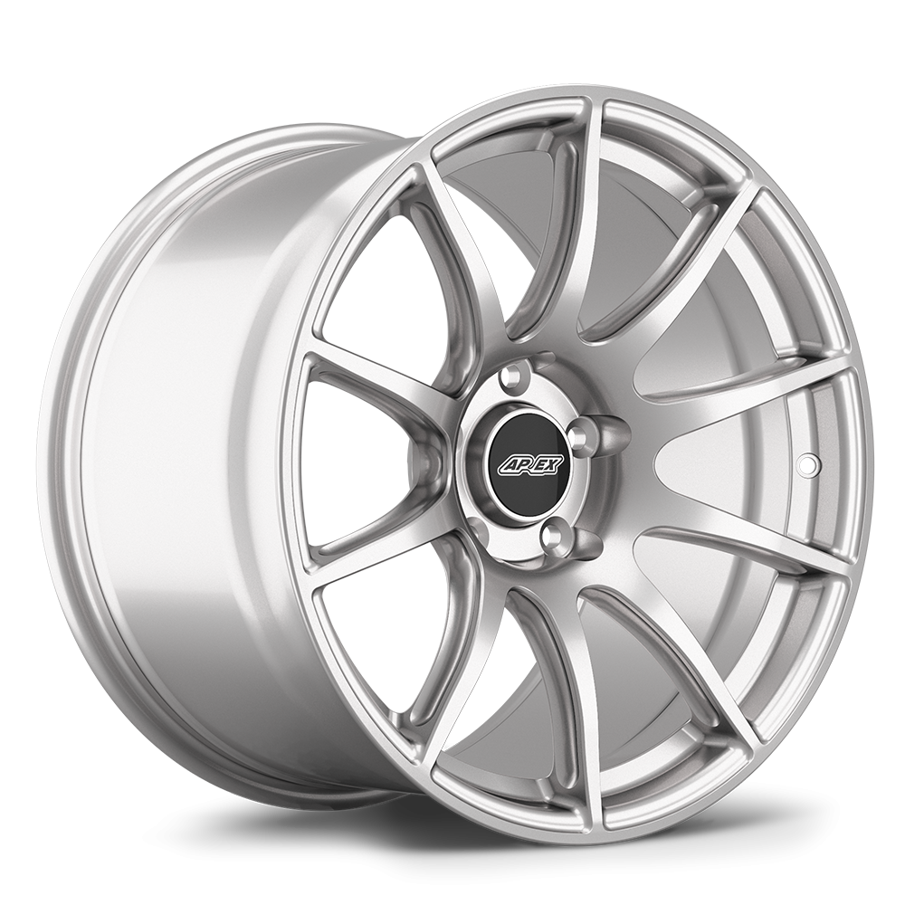 Apex Flow Formed SM-10 Race Silver Corvette Fitment