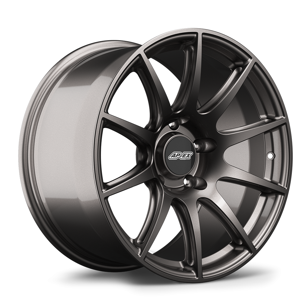 Apex Flow Formed SM-10 Anthracite Porsche Fitment