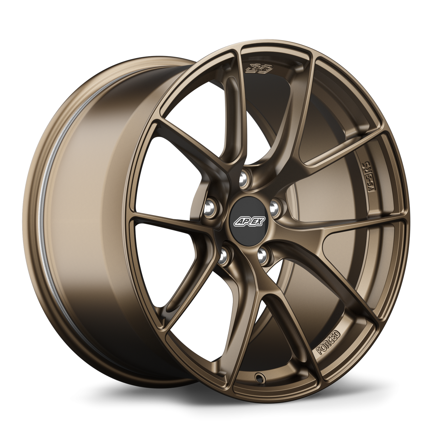Apex Forged VS-5RS Satin Bronze Mustang Fitment