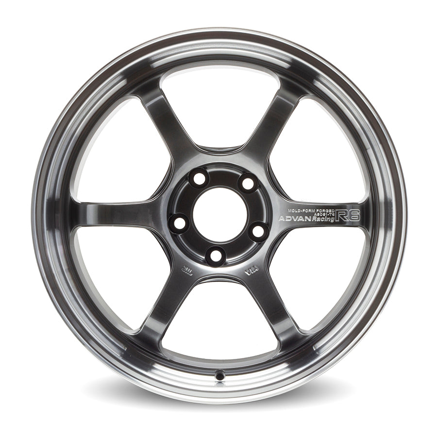 Advan Racing R6 Machining Racing Hyper Black – Rims Theory