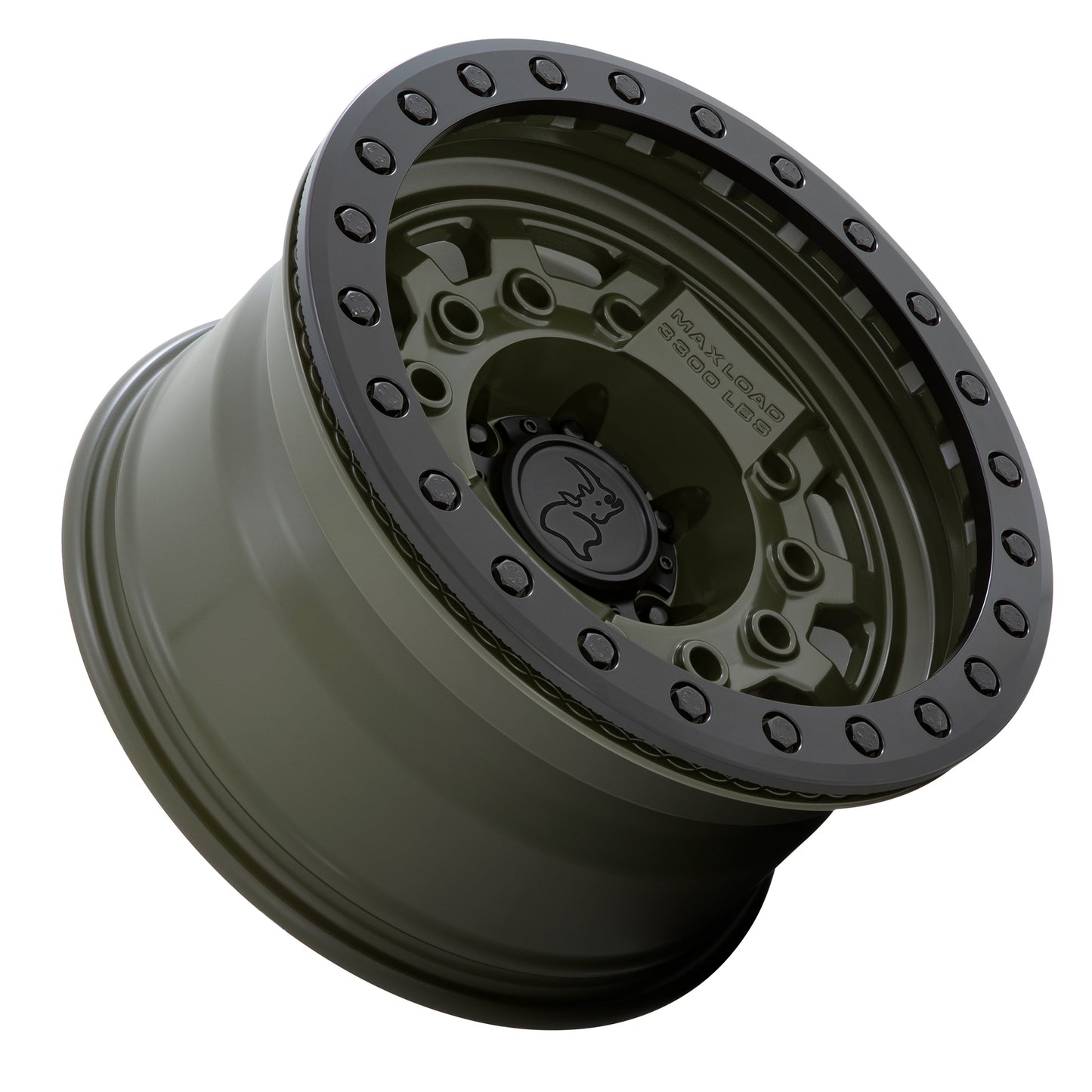 Black Rhino Avenger Beadlock Olive Drab Green w/ Black Hardware