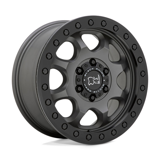 Black Rhino Venture Beadlock Matte Gunmetal w/ Black Hardware