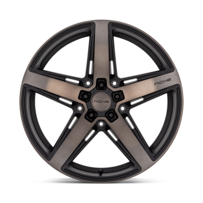 Niche M271 Teramo Matte Black w/ Double Dark Tint Face