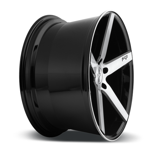 Niche M124 Milan Gloss Black Brushed