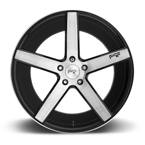 Niche M124 Milan Gloss Black Brushed