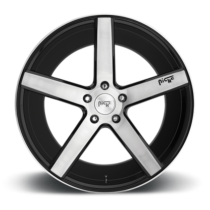 Niche M124 Milan Gloss Black Brushed