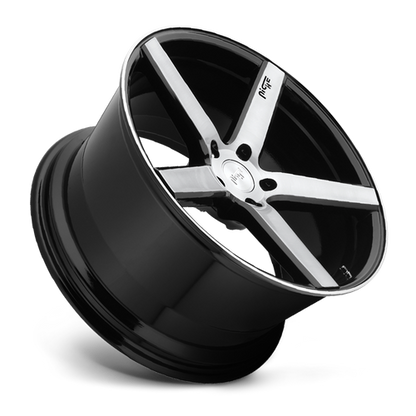 Niche M124 Milan Gloss Black Brushed