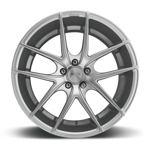 Niche M131 Targa Gloss Silver Machined