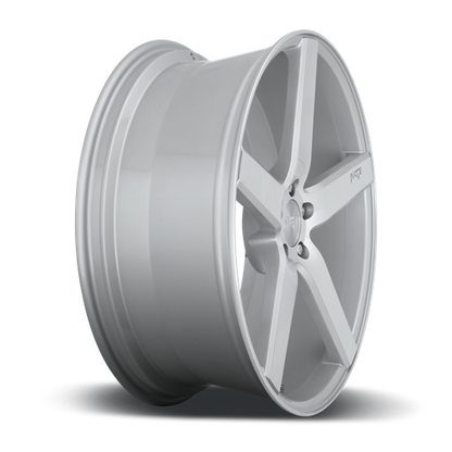 Niche M135 Milan Gloss Silver Machined
