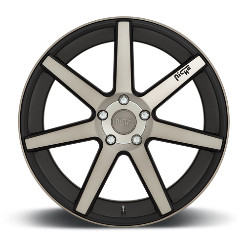 Niche M150 Verona Matte Black Machined