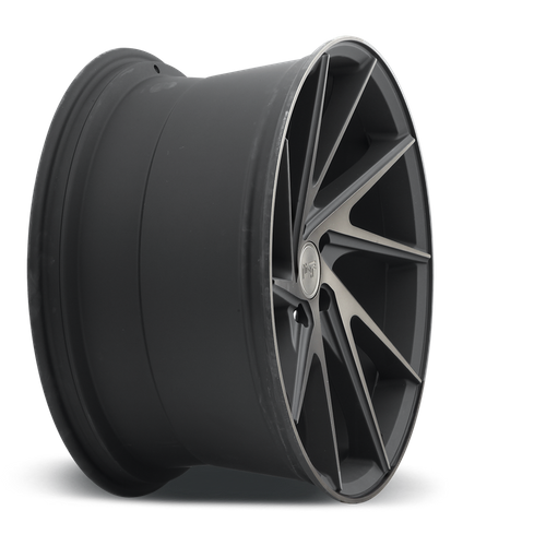 Niche M163 Invert Matte Black Machined Ring