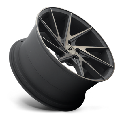 Niche M163 Invert Matte Black Machined Ring