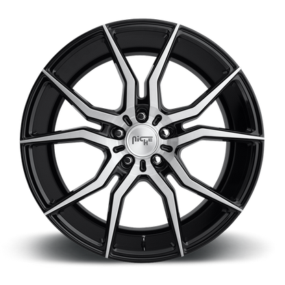 Niche M165 Anzio Gloss Black Brushed