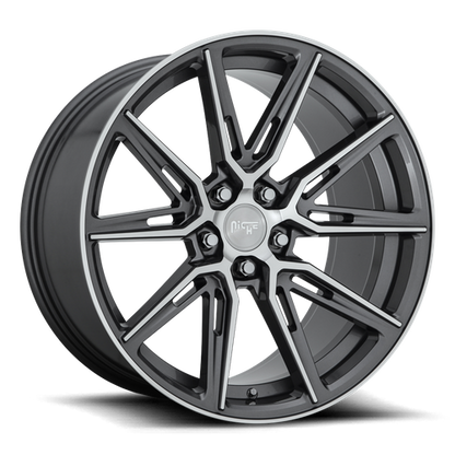 Niche M220 Gemello Gloss Anthracite Machined