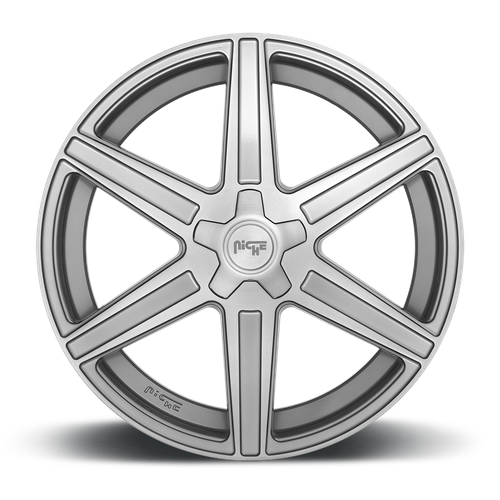 Niche M241 Carina Anthracite And Brushed Tinted Clear
