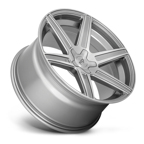 Niche M241 Carina Anthracite And Brushed Tinted Clear