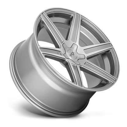 Niche M241 Carina Anthracite And Brushed Tinted Clear
