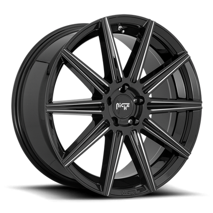 Niche M243 Tifosi Gloss Black Milled