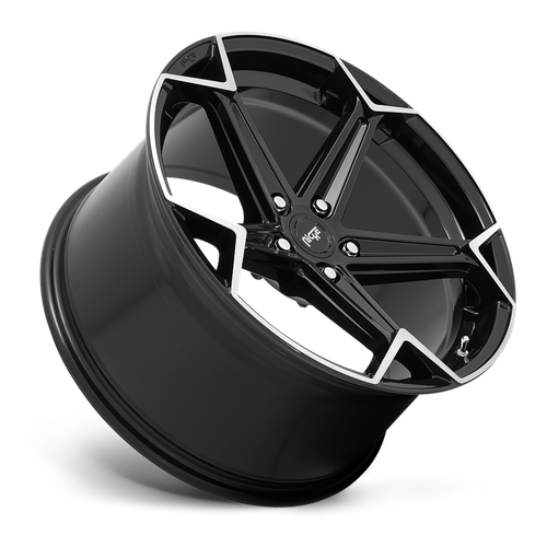 Niche N259 Arrow Gloss Black Brushed
