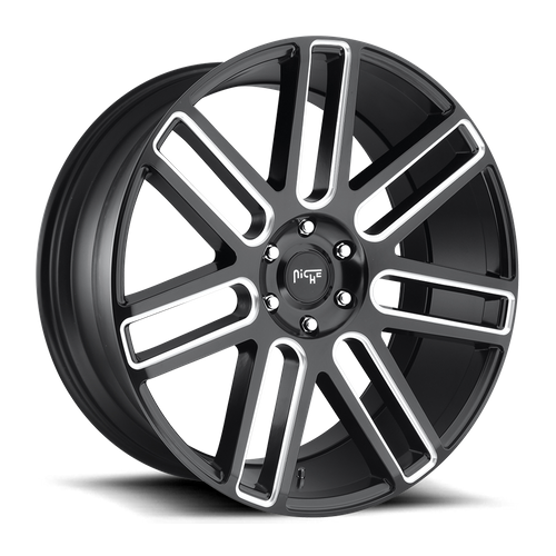 Niche M096 Elan Matte Black Milled