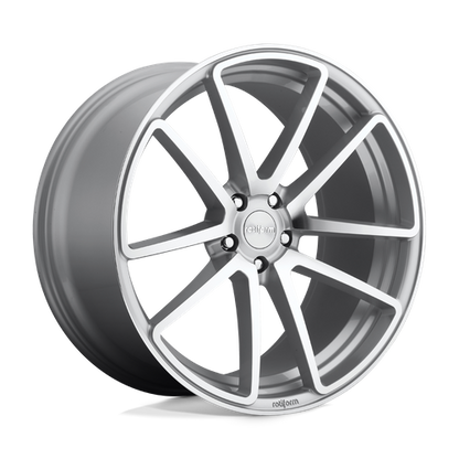 Rotiform R120 SPF Gloss Silver Machined