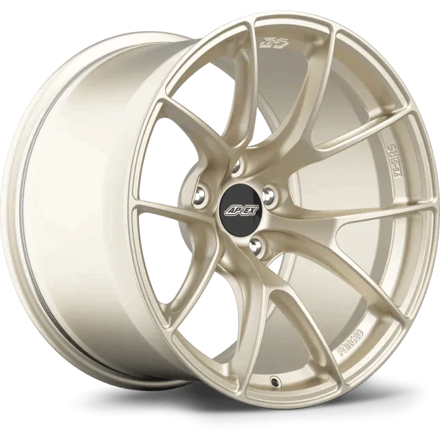 Apex Forged VS-5RS Motorsport Gold Porsche Fitment
