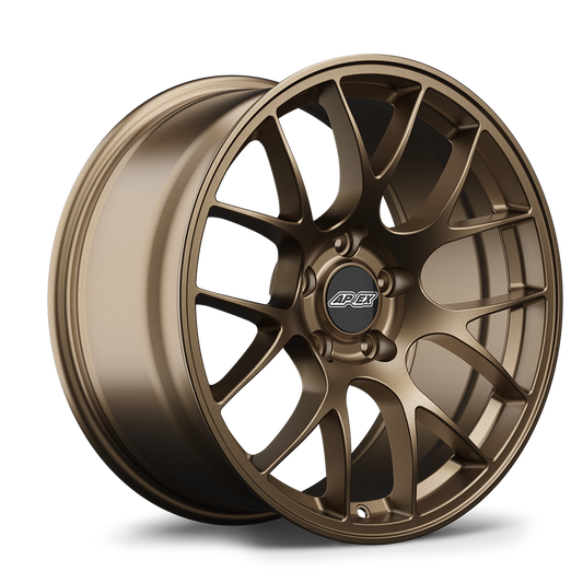 Apex Flow Formed EC-7 Satin Bronze Mustang Fitment
