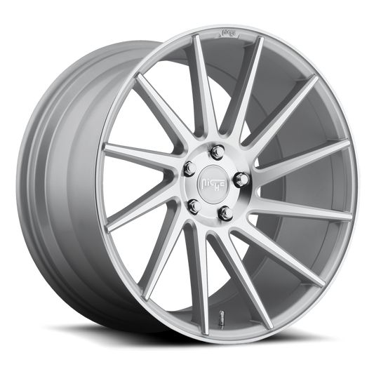 Niche M112 Surge Gloss Silver Machined